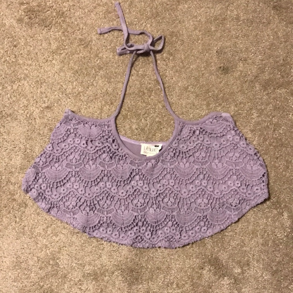 LA Hearts Crop Top 💜